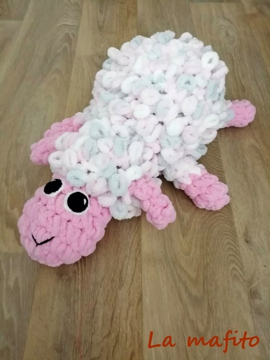 Puffy ovečka růžová