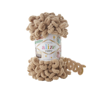 Alize Puffy 262 tmavá béžová