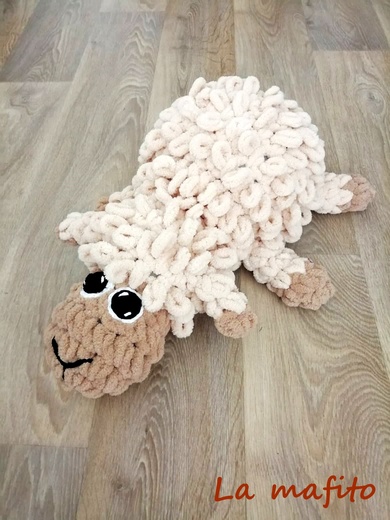 Puffy ovečka béžová