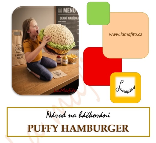 Puffy hamburger -návod-