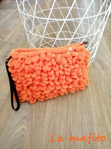 Puffy kosmetická kabelka oranžová