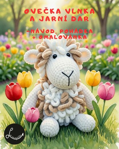 8. Ovečka Vlnka a jarní dar - set s pohádkou