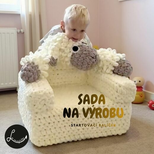 Startovací balíček křeslo ovečka