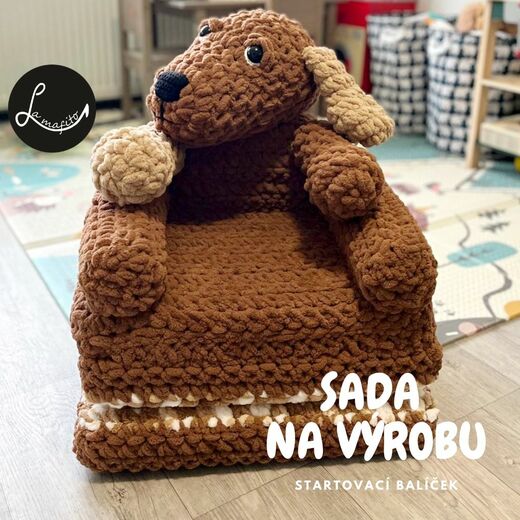 Startovací balíček křeslo pes
