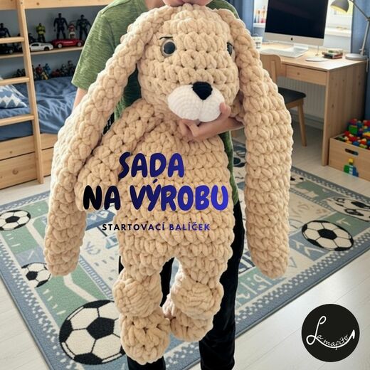 Zajíc puffy-startovací balíček