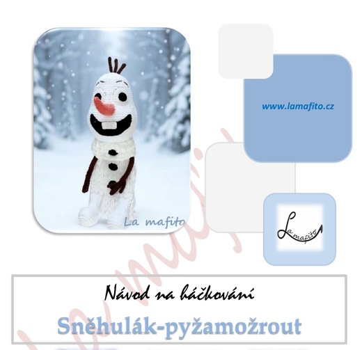 Pyžamožrout sněhulák - návod-